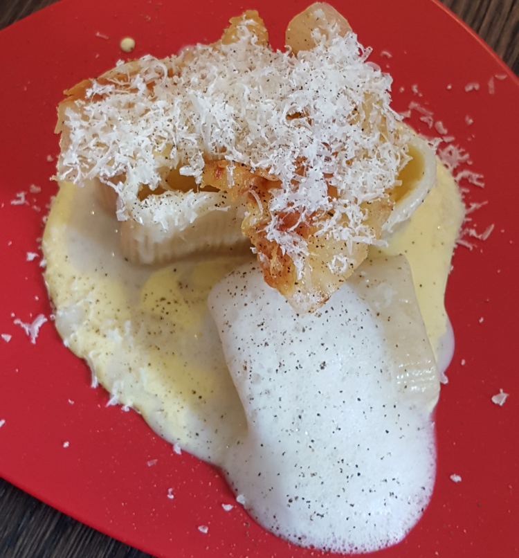 Carbonara parmesan (Chef Paolo Amadori)