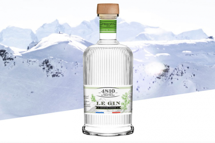 Gin Genièvre Intense de la distillerie du Mont Blanc