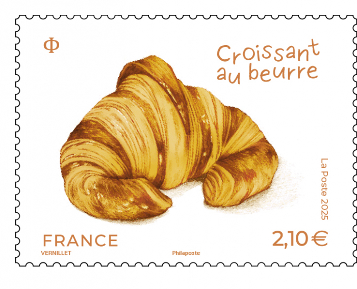 Un timbre qui sent bon le croissant sort en octobre